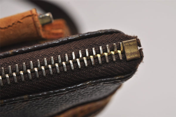 Auth Louis Vuitton Monogram Pochette Bosphore Shoulder Cross Bag M40044 LV 7642J