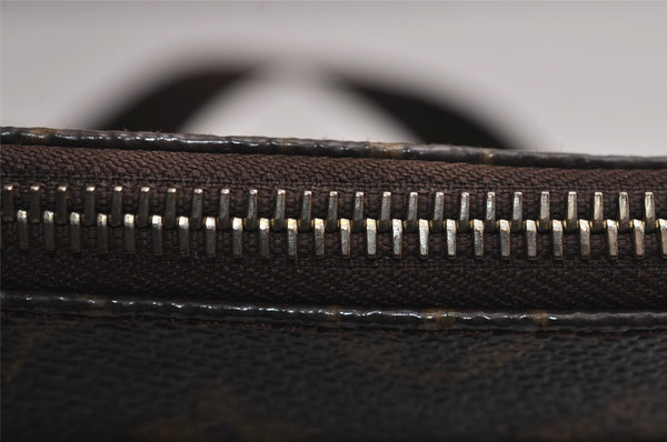 Auth Louis Vuitton Monogram Pochette Bosphore Shoulder Cross Bag M40044 LV 7642J