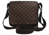 Authentic Louis Vuitton Damier District PM Shoulder Cross Bag N41213 LV 7643J
