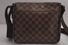 Authentic Louis Vuitton Damier District PM Shoulder Cross Bag N41213 LV 7643J