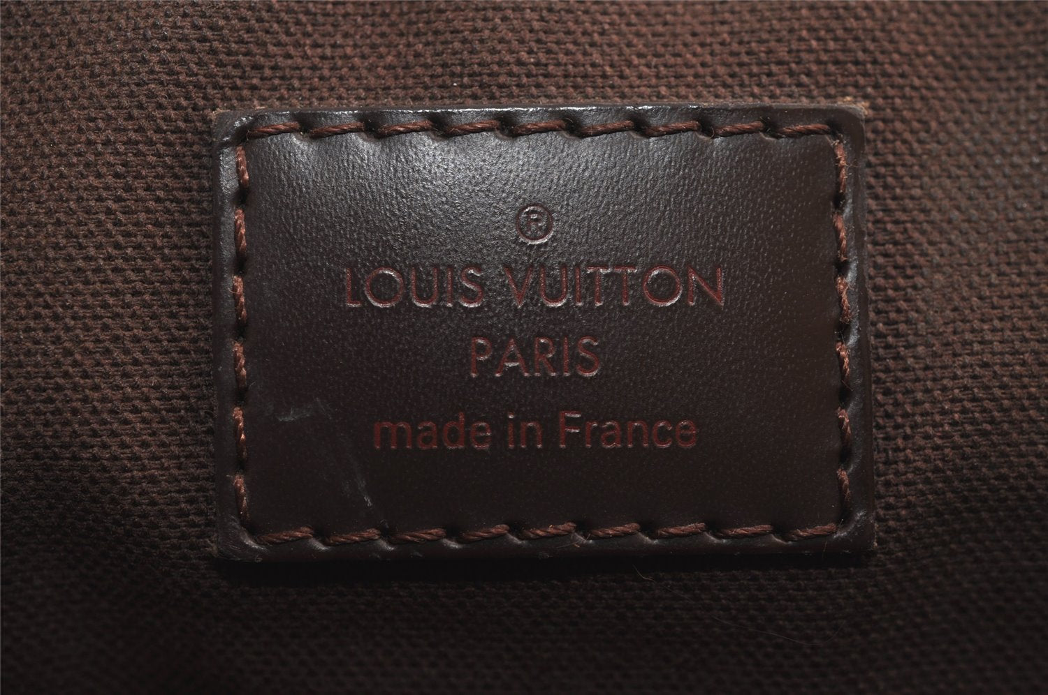 Authentic Louis Vuitton Damier District PM Shoulder Cross Bag N41213 LV 7643J