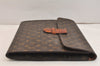 Authentic Louis Vuitton Monogram Poche Ministre Document Case M53445 LV 7643K