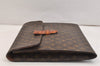 Authentic Louis Vuitton Monogram Poche Ministre Document Case M53445 LV 7643K