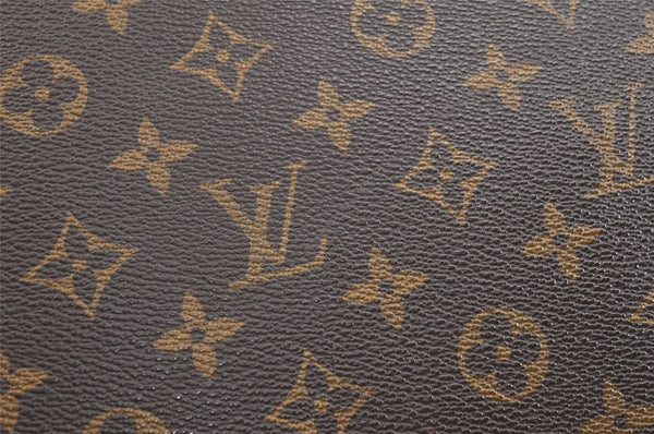 Authentic Louis Vuitton Monogram Poche Ministre Document Case M53445 LV 7643K