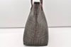 Authentic FENDI Zucca Vintage Shoulder Tote Bag PVC Brown 7647J