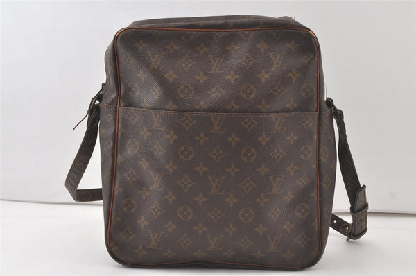 Authentic Louis Vuitton Monogram Marceau Shoulder Cross Bag Old Model Junk 7647K