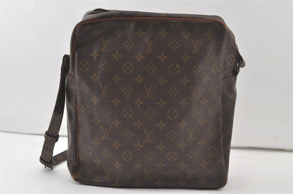 Authentic Louis Vuitton Monogram Marceau Shoulder Cross Bag Old Model Junk 7647K