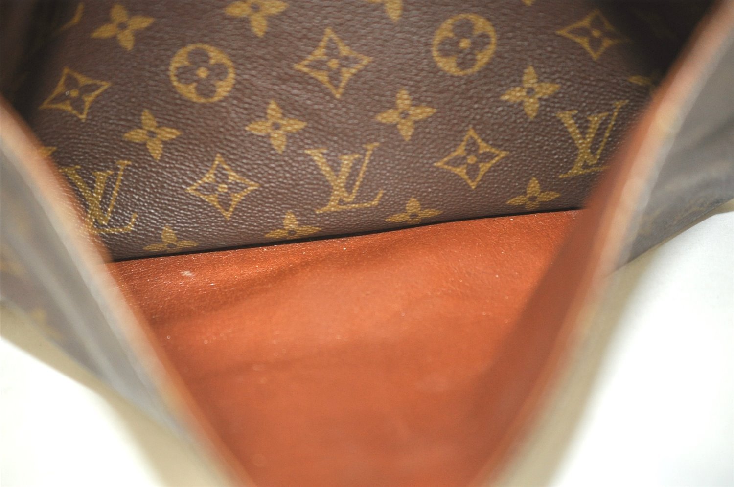 Authentic Louis Vuitton Monogram Marceau Shoulder Cross Bag Old Model Junk 7647K