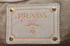 Authentic PRADA Galleria Saffiano 2Way Shoulder Hand Bag Leather White 7648I