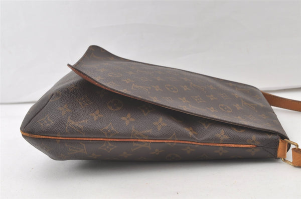 Authentic Louis Vuitton Monogram Musette Shoulder Cross Body Bag M51256 LV 7649K