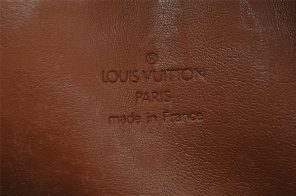 Authentic Louis Vuitton Vernis Tompkins Square Hand Bag Brown M91103 LV 7650I