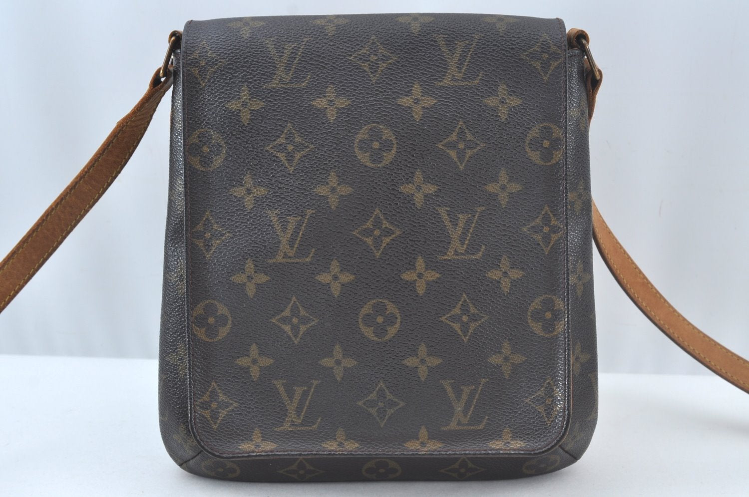 Auth Louis Vuitton Monogram Musette Salsa M51387 Long Shoulder Cross Bag 7650J