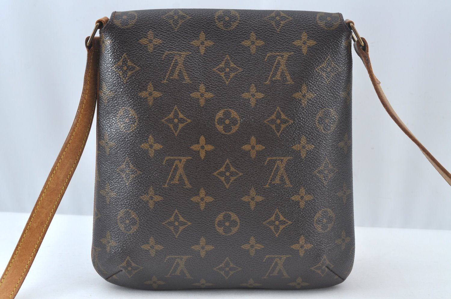 Auth Louis Vuitton Monogram Musette Salsa M51387 Long Shoulder Cross Bag 7650J