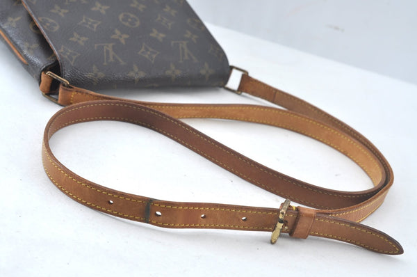 Auth Louis Vuitton Monogram Musette Salsa M51387 Long Shoulder Cross Bag 7650J