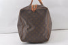 Authentic Louis Vuitton Monogram Sac Souple55 Hand Boston Bag M41622 LV 7650K