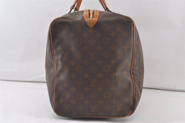 Authentic Louis Vuitton Monogram Sac Souple55 Hand Boston Bag M41622 LV 7650K