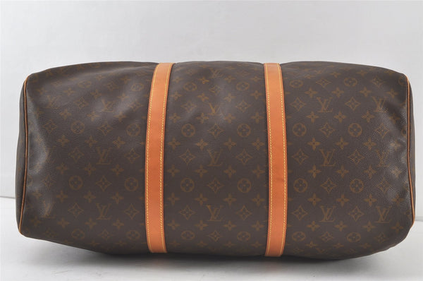 Authentic Louis Vuitton Monogram Sac Souple55 Hand Boston Bag M41622 LV 7650K