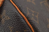 Authentic Louis Vuitton Monogram Speedy 25 Boston Hand Bag M41528 LV 7651J
