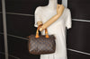 Authentic Louis Vuitton Monogram Speedy 25 Boston Hand Bag M41528 LV 7651J