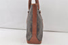 Auth Louis Vuitton Monogram Sac Weekend PM Vintage Tote Hand Bag M42425 LV 7651K