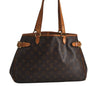 Authentic Louis Vuitton Monogram Batignolles Horizontal Tote Bag M51154 LV 7654J