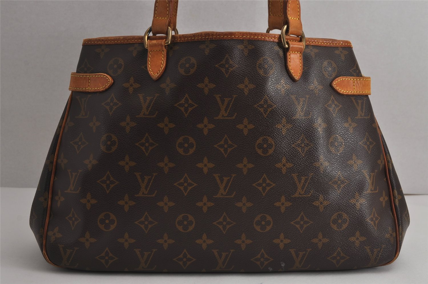 Authentic Louis Vuitton Monogram Batignolles Horizontal Tote Bag M51154 LV 7654J