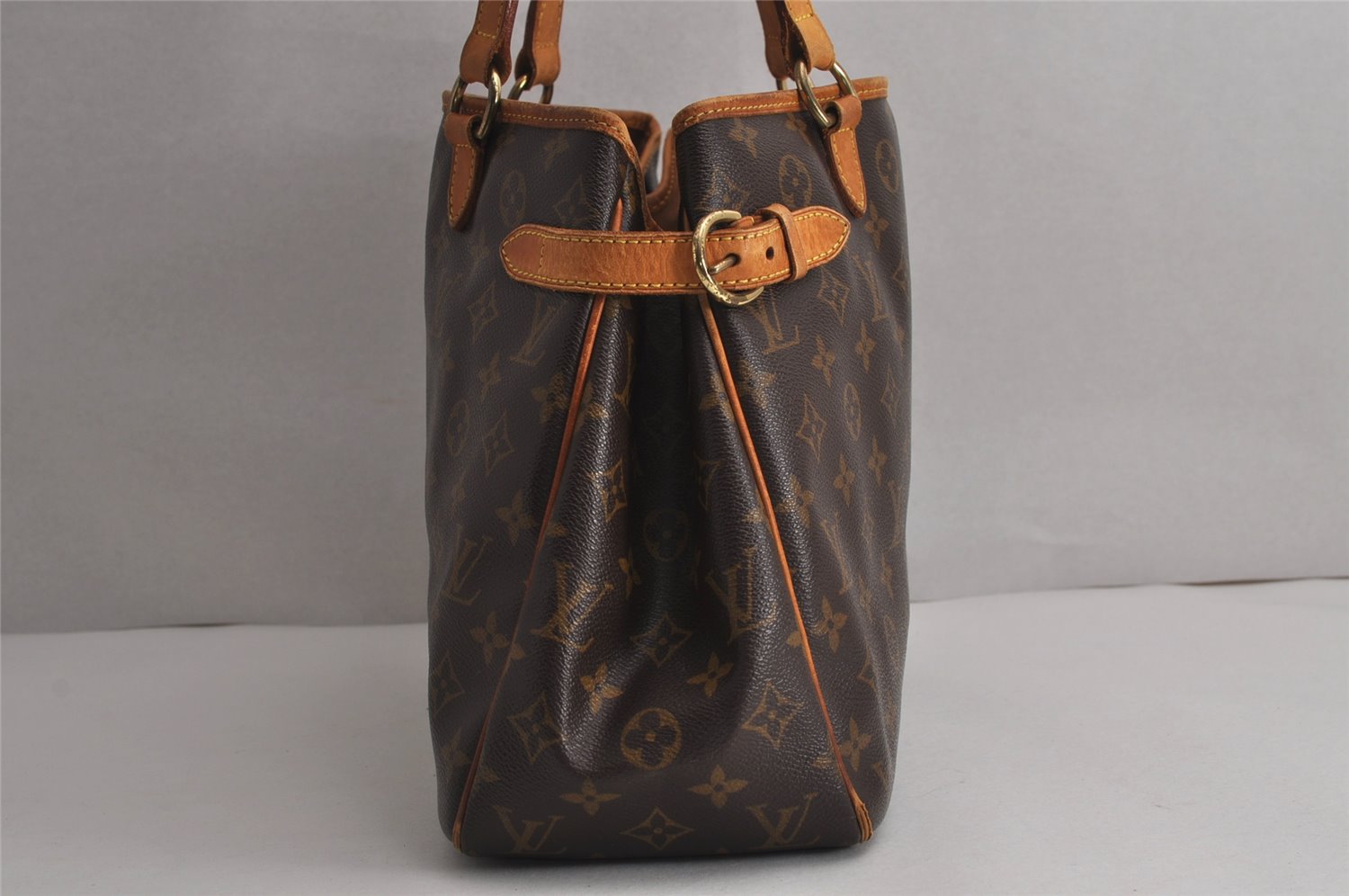 Authentic Louis Vuitton Monogram Batignolles Horizontal Tote Bag M51154 LV 7654J