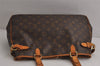 Authentic Louis Vuitton Monogram Batignolles Horizontal Tote Bag M51154 LV 7654J