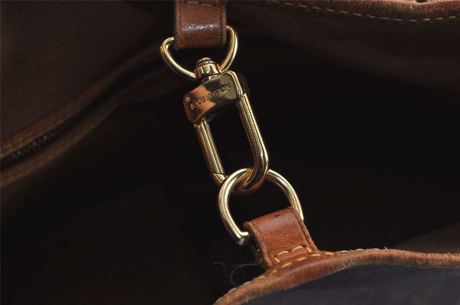 Authentic Louis Vuitton Monogram Batignolles Horizontal Tote Bag M51154 LV 7654J