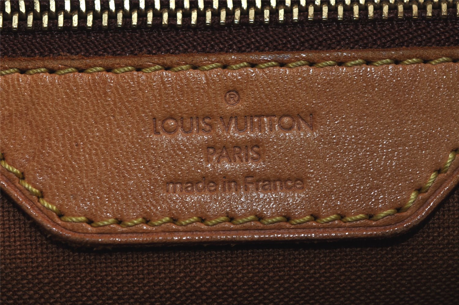Authentic Louis Vuitton Monogram Batignolles Horizontal Tote Bag M51154 LV 7654J
