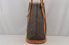Authentic Louis Vuitton Monogram Bucket GM Shoulder Tote Bag M42236 Junk 7655J