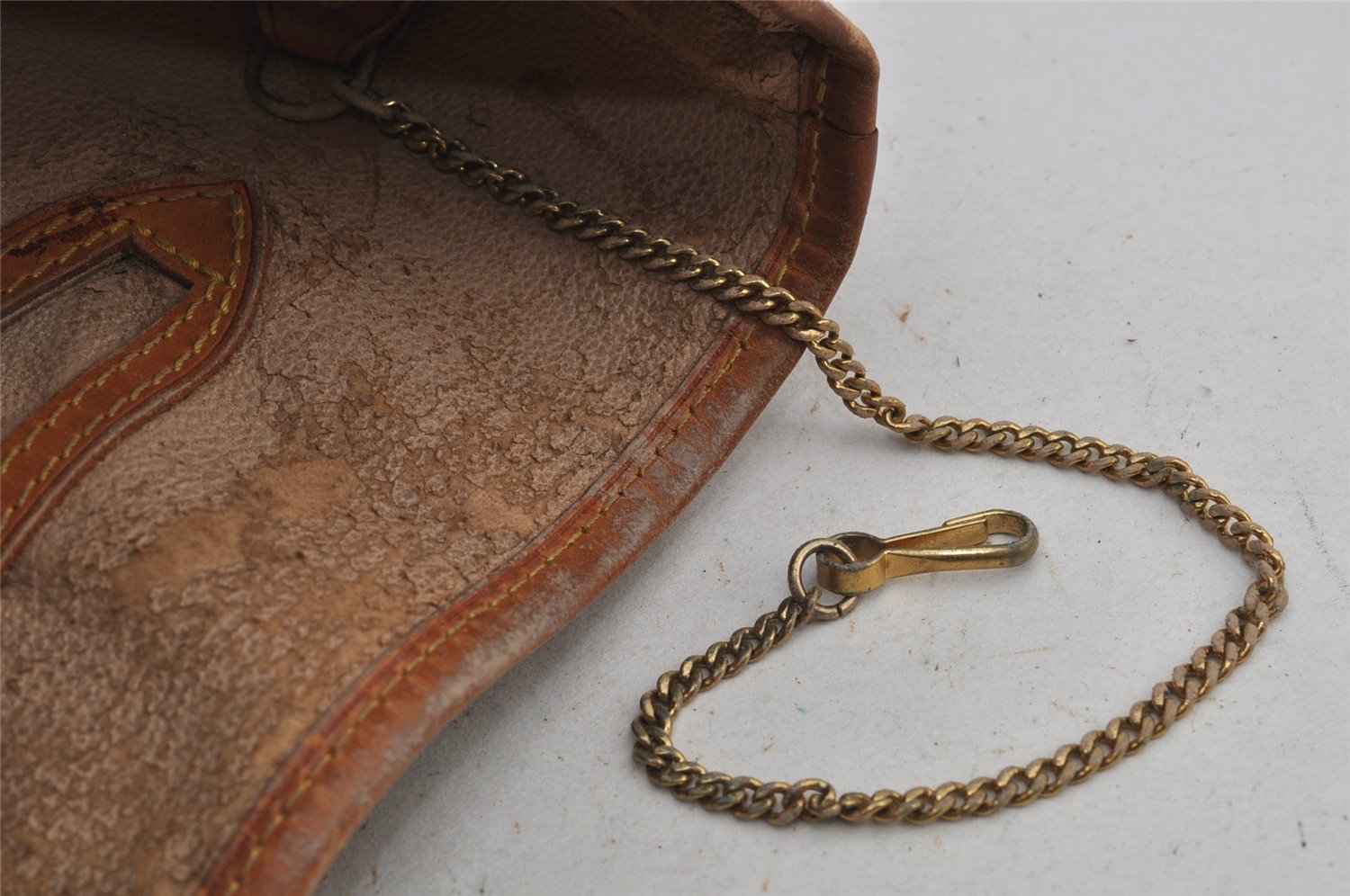 Authentic Louis Vuitton Monogram Bucket GM Shoulder Tote Bag M42236 Junk 7655J