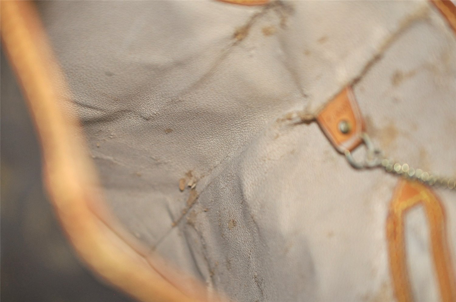 Authentic Louis Vuitton Monogram Bucket GM Shoulder Tote Bag M42236 Junk 7655J