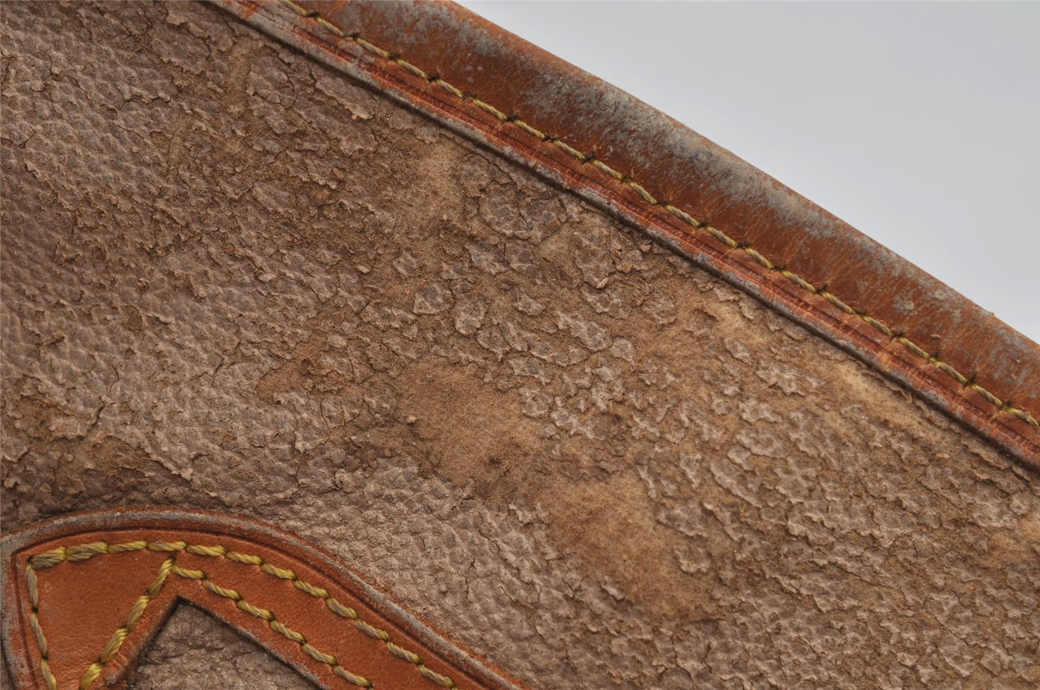 Authentic Louis Vuitton Monogram Bucket GM Shoulder Tote Bag M42236 Junk 7655J