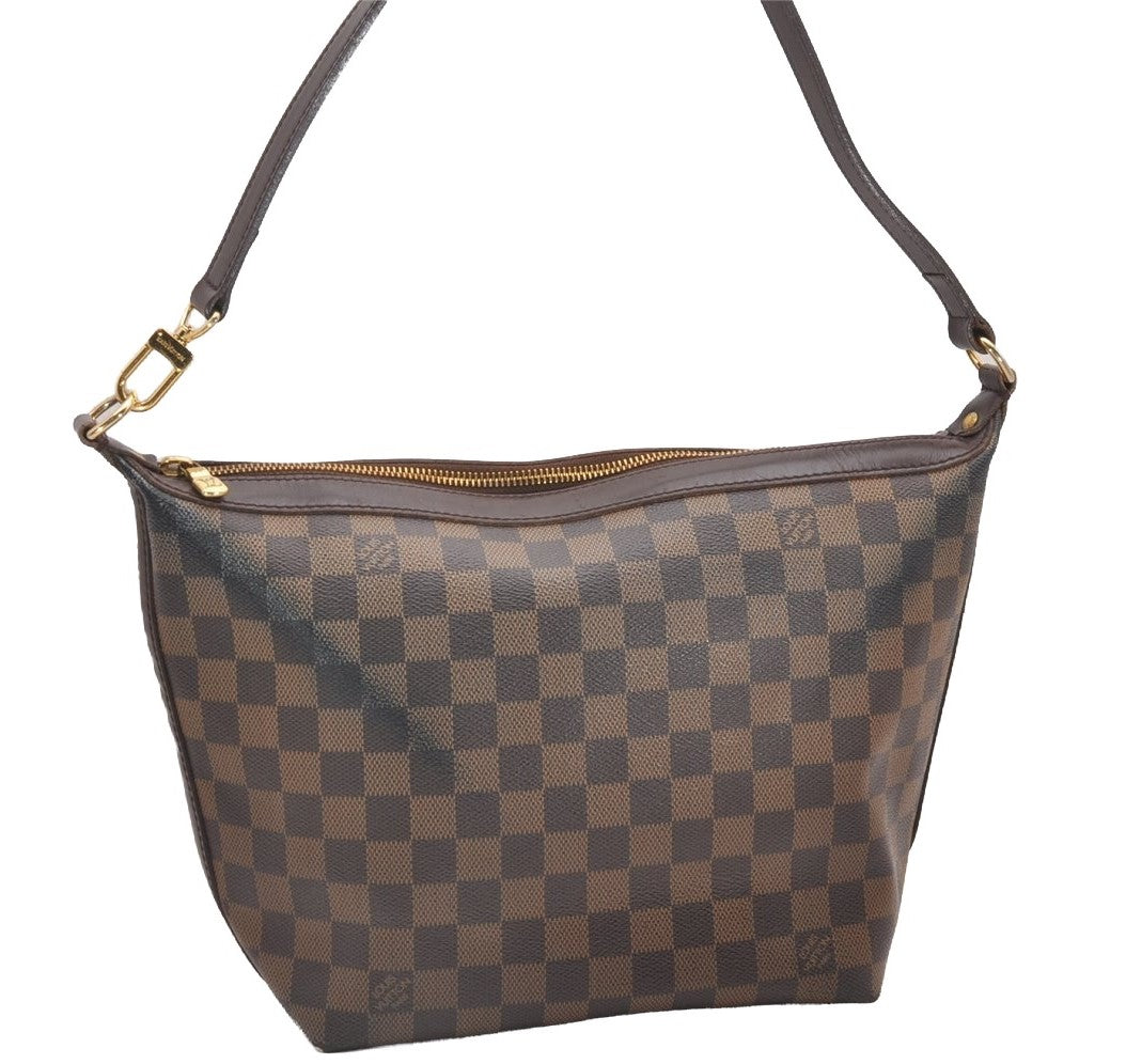 Authentic Louis Vuitton Damier Illovo MM Shoulder Hand Bag Purse N51995 LV 7656I
