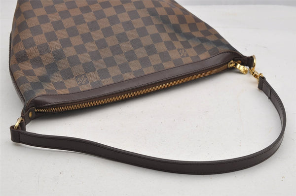 Authentic Louis Vuitton Damier Illovo MM Shoulder Hand Bag Purse N51995 LV 7656I
