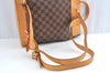 Authentic Louis Vuitton Damier Arlequin Backpack N99038 LV 7656J