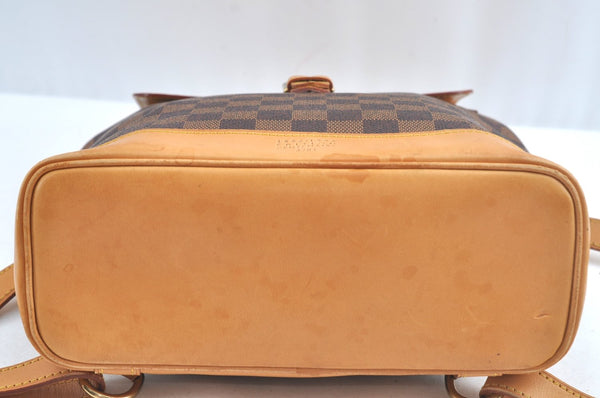 Authentic Louis Vuitton Damier Arlequin Backpack N99038 LV 7656J
