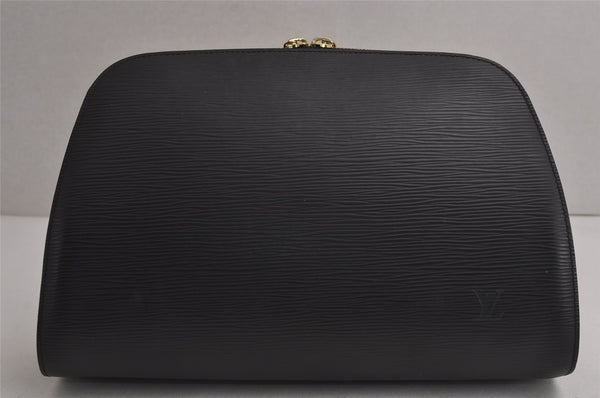 Authentic Louis Vuitton Epi Dauphine GM Pouch Clutch Bag Black M48432 Junk 7657J