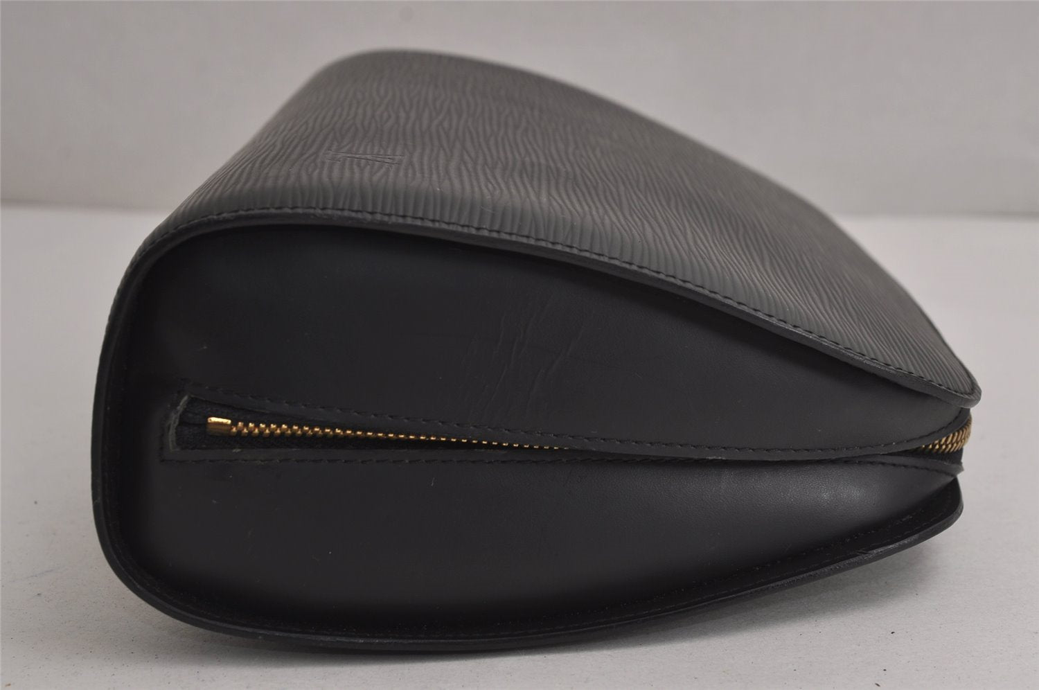Authentic Louis Vuitton Epi Dauphine GM Pouch Clutch Bag Black M48432 Junk 7657J