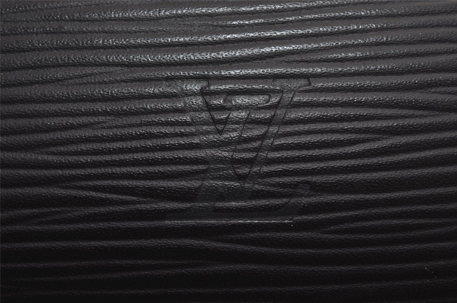 Authentic Louis Vuitton Epi Dauphine GM Pouch Clutch Bag Black M48432 Junk 7657J