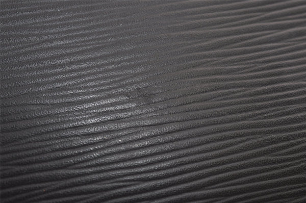 Authentic Louis Vuitton Epi Dauphine GM Pouch Clutch Bag Black M48432 Junk 7657J