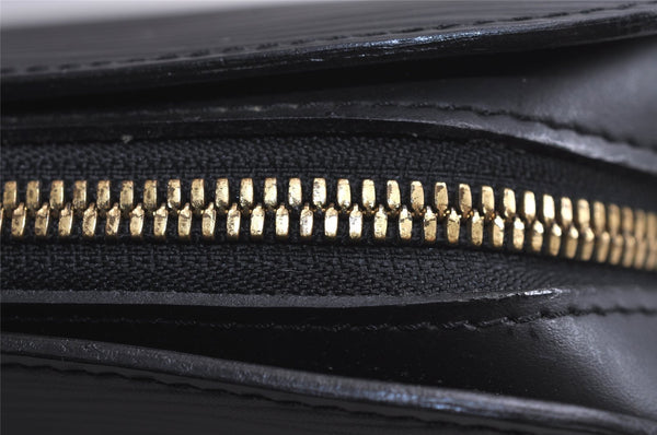 Authentic Louis Vuitton Epi Dauphine GM Pouch Clutch Bag Black M48432 Junk 7657J