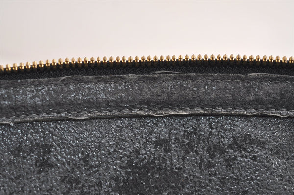 Authentic Louis Vuitton Epi Dauphine GM Pouch Clutch Bag Black M48432 Junk 7657J