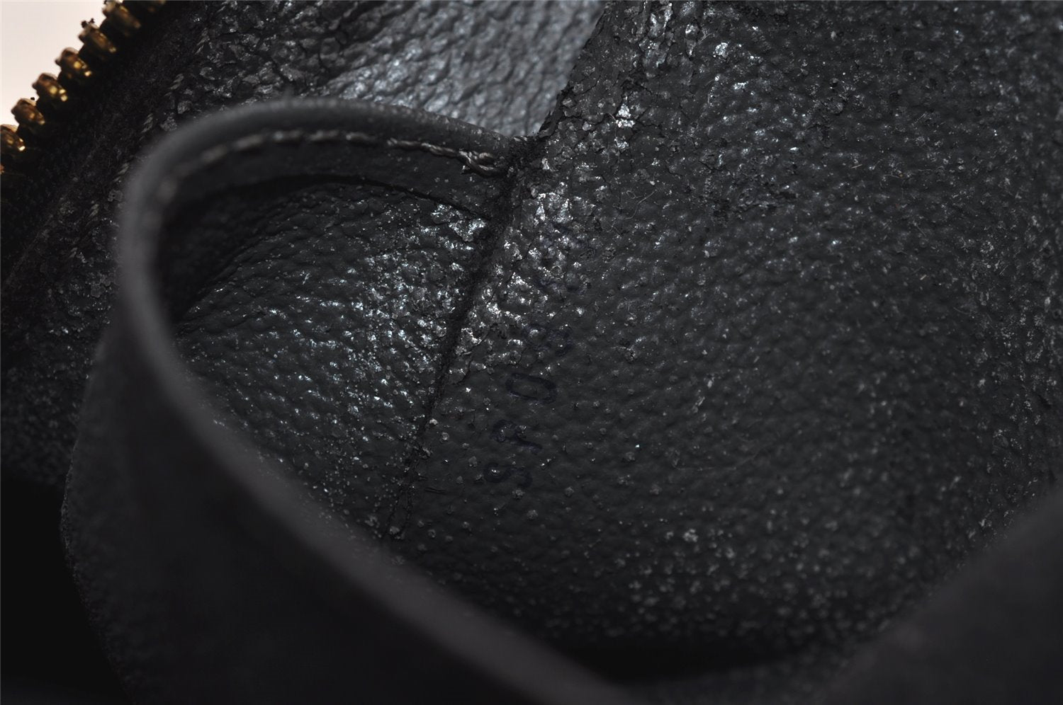 Authentic Louis Vuitton Epi Dauphine GM Pouch Clutch Bag Black M48432 Junk 7657J