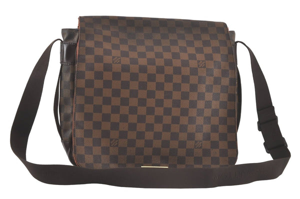 Authentic Louis Vuitton Damier Bastille Shoulder Cross Body Bag N45258 LV 7658K