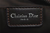 Authentic Christian Dior Trotter Shoulder Hand Bag Canvas Leather Brown 7659J