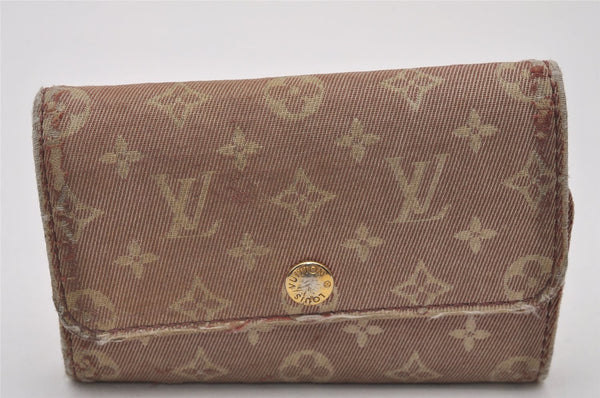 Authentic Louis Vuitton Monogram Idylle Multicles 6 Key Case M62993 Beige 7660I
