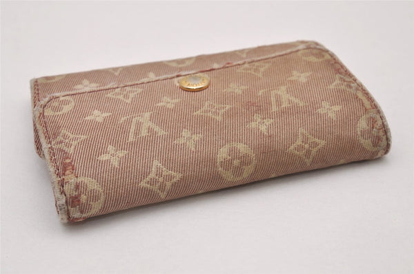 Authentic Louis Vuitton Monogram Idylle Multicles 6 Key Case M62993 Beige 7660I