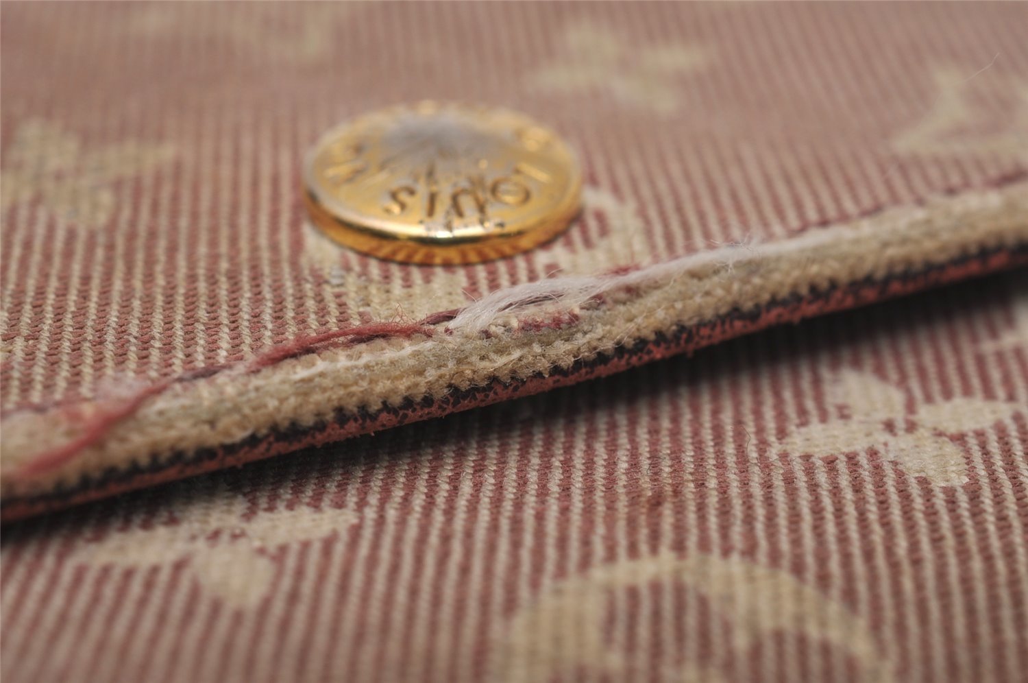 Authentic Louis Vuitton Monogram Idylle Multicles 6 Key Case M62993 Beige 7660I